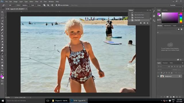 45. Photoshop Define Brush & Pattern & Custom Shape смотреть онлайн