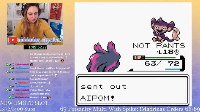 Pokemon Crystal METRONOME ONLY - Girl's Night In 2022 смотреть онлайн