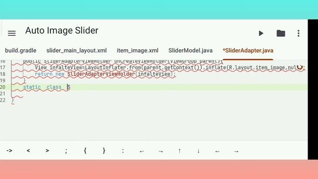 How to make Auto Image Slider? #aide #appdevelopment #codeassist #java #androidide #androidstudio смотреть онлайн