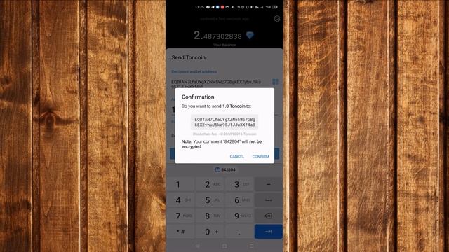 Toncoin вывод денег