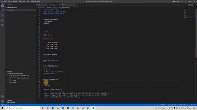 Working with Markdown in Visual Studio Code - Tutorial Part #2 смотреть онлайн