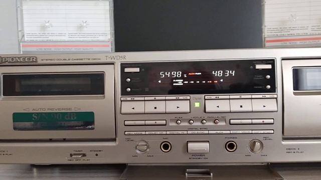 Кассетная дека PIONEER T-WD5R 1996 смотреть онлайн