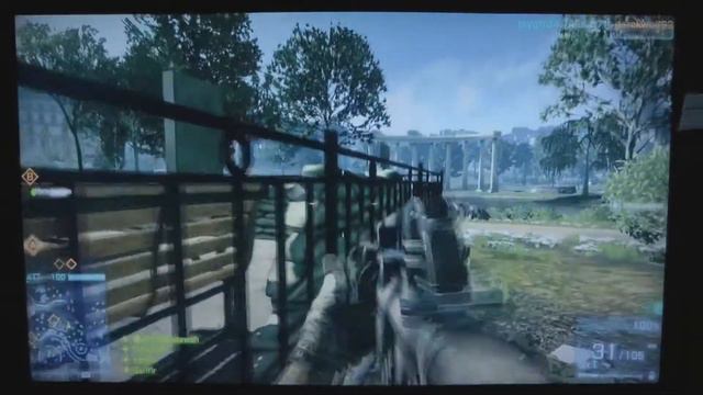 Battlefield 3 Beta PS3 (CAMrip) смотреть онлайн
