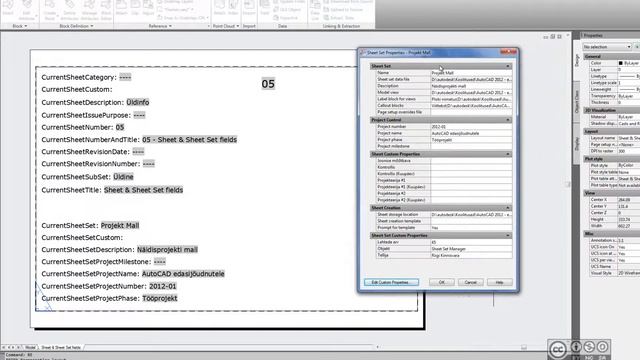 AutoCAD edasijõudnutele - Projekti haldamine (1/2) смотреть онлайн
