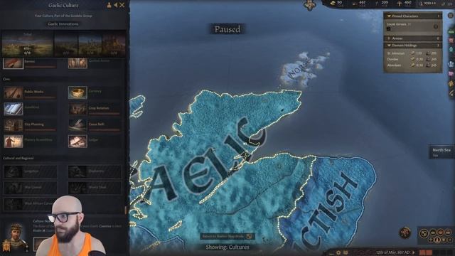 [1] Scotland Historical Lets Play (867) - Crusader Kings 3 Campaign смотреть онлайн