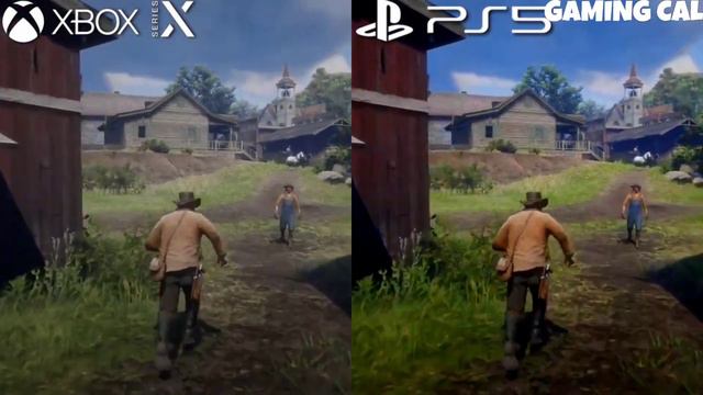 Red Dead Redemption 2 PS5 Vs Xbox Series X Graphics Comparison