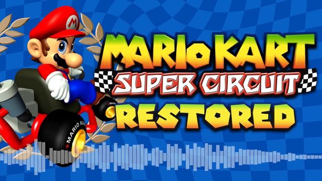 SNES Mario Circuit - Mario Kart: Super Circuit (Restored) смотреть онлайн