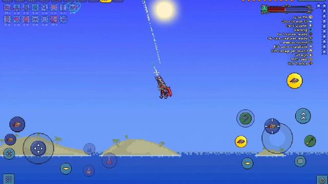 Terraria Mobile - Mastermode Duke Fishron with Chaingun, Betsy Wings and Soaring Insignia смотреть онлайн