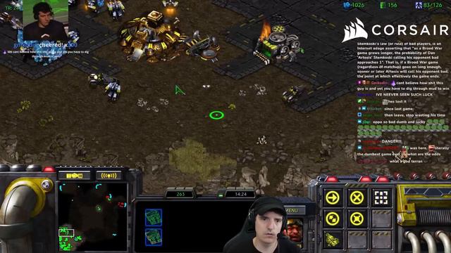 Artosis BOILING!! -- RAGE VOICE CRACK смотреть онлайн