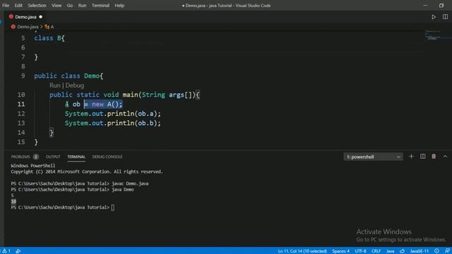 #30:- Accessing Data Members of a Class In Java In Hindi | Java Tutorial In Hindi смотреть онлайн