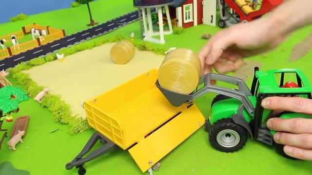 Грузовик/Трактор/Пожарная машина/Поезд/Игрушки смотреть онлайн