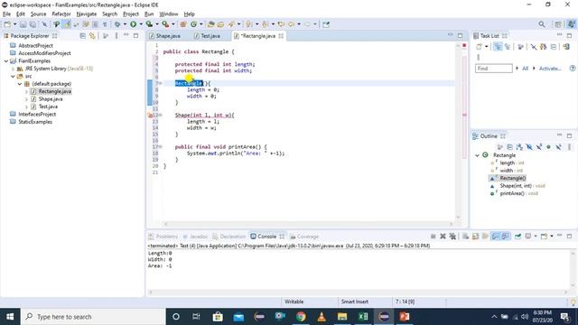 Final variables implementation work in Java смотреть онлайн