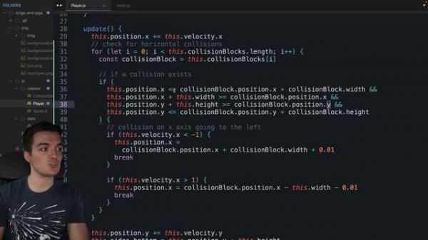 Multi-room Platformer Game Tutorial with JavaScript and HTML Canvas