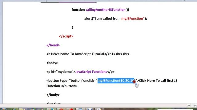 HOW TO INVOKE A FUNCTION IN JAVA SCRIPT DEMO смотреть онлайн