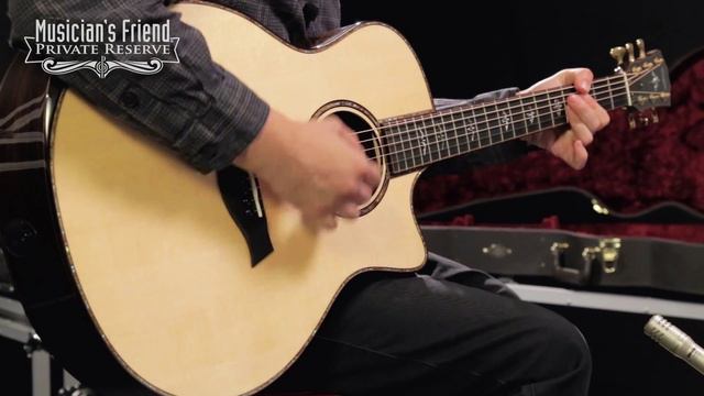 Taylor 900 Series 916CE High Performance Package Grand Symphony Acoustic-Electric Guitar смотреть онлайн