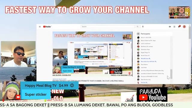 MAKING FRIENDS LIVE STREAM AND PROMOTE YOUR CHANNEL ON CHAT || HELPING SMALL YOUTUBERS TO GROW LIVE смотреть онлайн