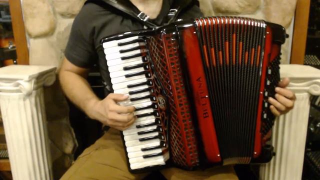 BELTSTUIVH3796CRD - Red Shadow Beltuna Studio IV Compact Piano Accordion LMMH 37 96 $6499 смотреть онлайн