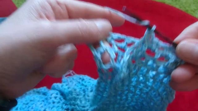 Закрытие капюшона. Соединение двух деталей крючком. смотреть онлайн