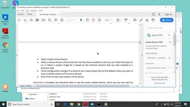 Software installation for React Native 2020 смотреть онлайн
