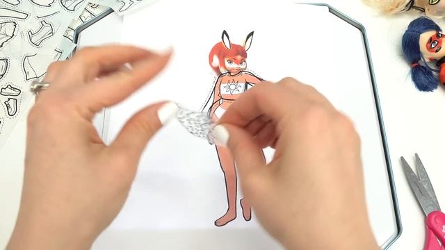 Miraculous Ladybug DIY Paper Doll Fashions for Rena Rouge, Queen Bee, and Ladybug! Inkfluencer Styl смотреть онлайн