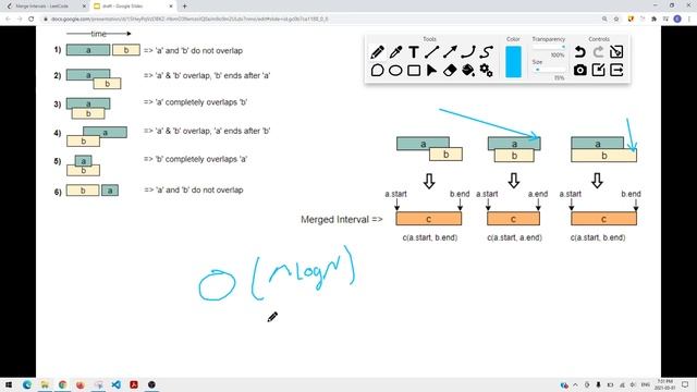 [Java] Leetcode 56. Merge Intervals [Intervals #1] смотреть онлайн