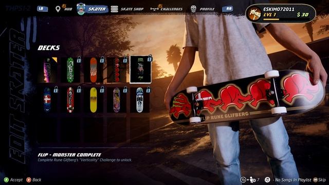 Tony Hawk's Pro Skater 1 + 2 - ALL CHARACTERS/CUSTOMIZATION/SHOP ITEMS смотреть онлайн