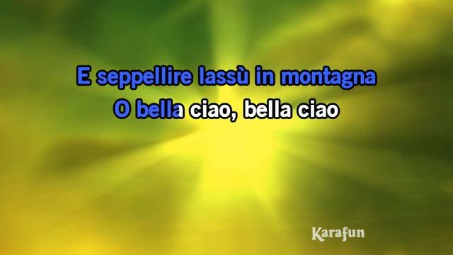Bella Ciao - La casa di carta (Manu Pilas) | Versione Karaoke | KaraFun смотреть онлайн