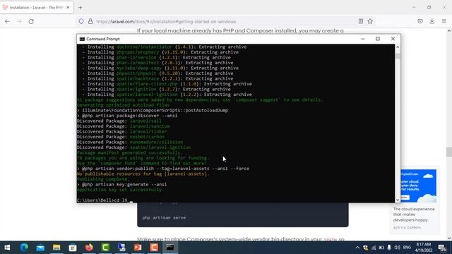 Laravel 9 tutorial - How to create project using Composer or Laravel Installer смотреть онлайн
