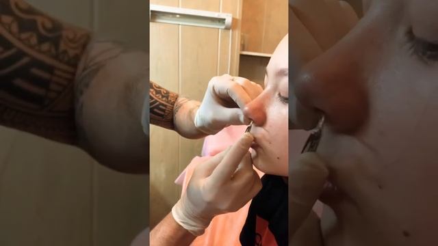 Хочу сделать пирсинг в 12 лет  I Want To Get Pierced At 12! Piercing Septum Painlessly And Quickly