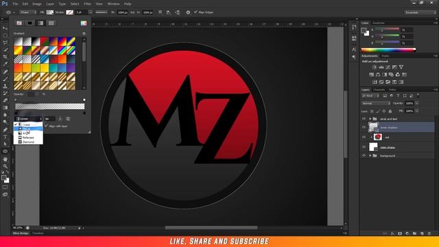 How to Create Professional Shape Logo Design - Adobe Photoshop CS6 смотреть онлайн