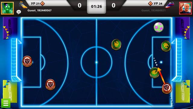 Три игры Big Fiesta в Soccer Stars⚽️☝️ смотреть онлайн