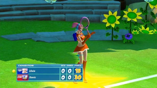Sonic Sega SuperStars Tennis XBOX360 смотреть онлайн