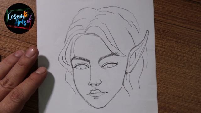 Elf girl Drawing || how to draw a elf girl step by step смотреть онлайн