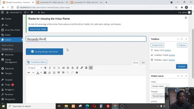 membuat post wordpress grid / slide show / running / carousel / kolom смотреть онлайн