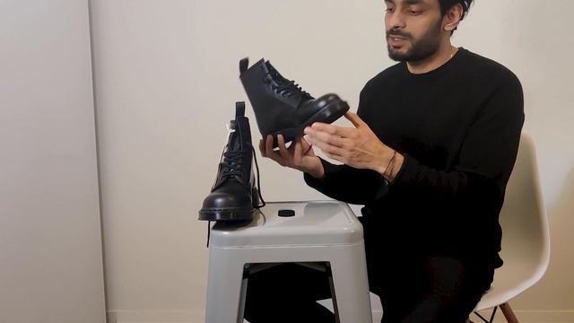 Doc Martens 1460 (Mono) Black Winter Boot (Men) Review & Unboxing 2020 смотреть онлайн