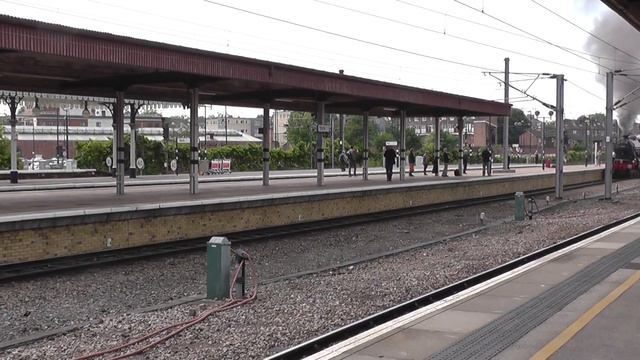 45699 Galatea at York with The Scarborough Spa Express on 6th July 2017 смотреть онлайн