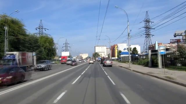 Новосибирск. Ул. Владимировская смотреть онлайн