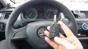 Шкода рапид 2018 сделать чип ключ зажигания при полной утере. Skoda Rapid  All Key Lost.