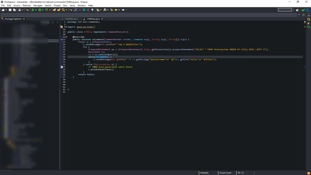 Minecraft Programmierung | MySQL höchster Wert bekommen | #3 [DE] смотреть онлайн
