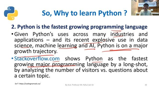 Why to Learn Python? | Important Reasons To Learn Most Demanding Programming Language | LEARN PYTHO смотреть онлайн