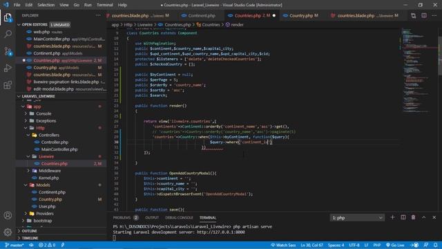 Filtering search results with livewire | Laravel livewire смотреть онлайн