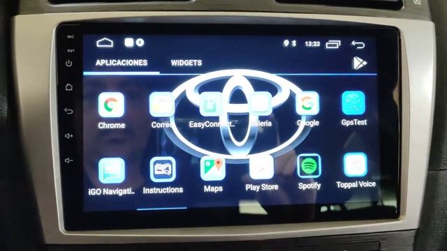 Toyota Avensis con Android 10 смотреть онлайн