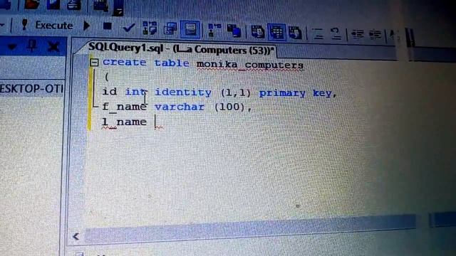sql tutorial on how to create SQL Table смотреть онлайн