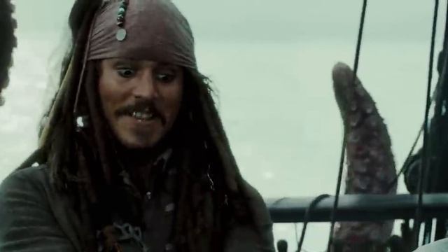 Dead Mans Chest: KRAKEN!!!!!!!! scene смотреть онлайн