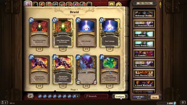 How to Filter Golden Craftable Cards in Hearthstone смотреть онлайн