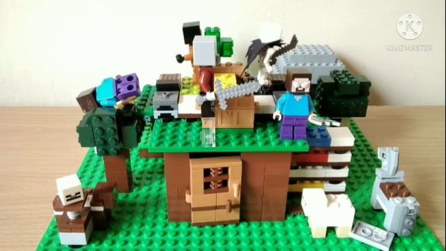 Lego Minecraft Skeleton life part 5 смотреть онлайн