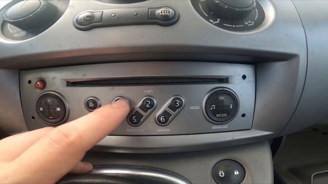 How to Enter Radio Code in Renault Scenic II ( 2003 – 2009 ) | Unlock Radio смотреть онлайн