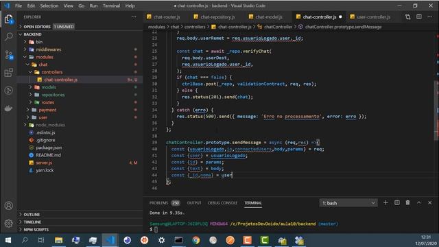 #11 - Chat usando socket.io no NodeJS com FAUSTÃO смотреть онлайн