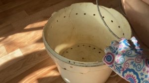 Кашпо из ротанга(простая схема). Мои ошибки в плетении