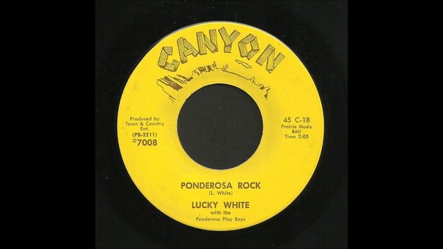 Lucky White - Ponderosa Rock - Rockabilly Instrumental 45 смотреть онлайн